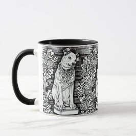 Taza El pimiento floral de su maestría