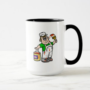 Taza El pintor tío Mug (¡Personalizar!)