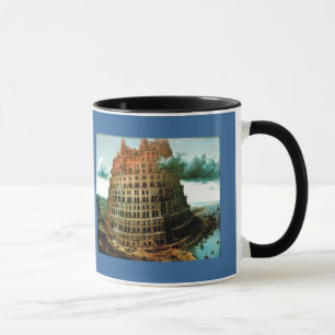 Taza El "poco" de Pieter Bruegel torre de Babel