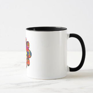 Taza El poder de las flores en los sesenta