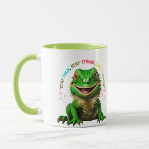 Taza "El poder de los Caimán: mantente fuerte