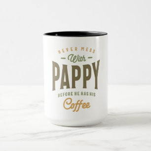 Taza ¡El poder del café de Pappy! Papá y el abuelo
