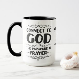 Taza El poder del personalizado de oración