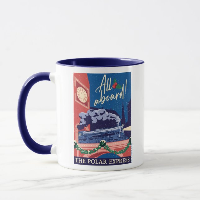 Taza El Polar Express - ¡Todos a bordo! (Izquierda)