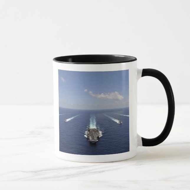 Taza El portaaviones USS Abraham Lincoln (Derecha)