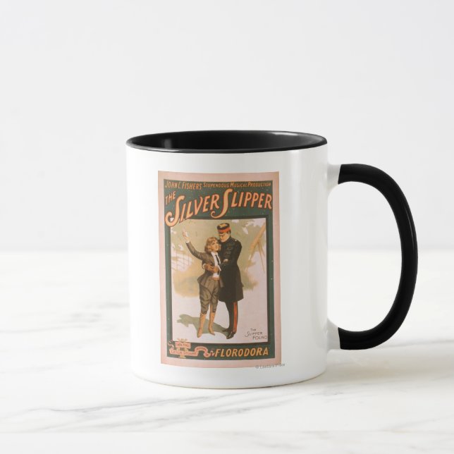 Taza El Poster de teatro musical Silver Slipper #1 (Derecha)