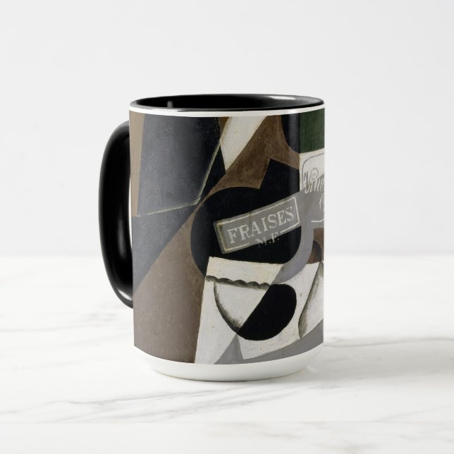 Taza El pote de la mermelada de fresa, 1917 (aceite en (Anverso izquierdo)