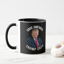 Taza El presidente Donald J. Trump de Save America 2024