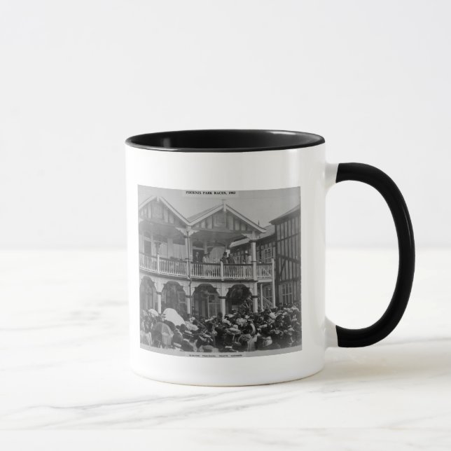 Taza El primer parque Races, 1903 de Phoenix (Derecha)