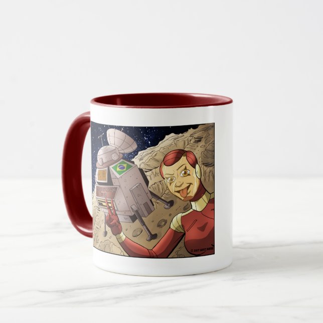 Taza El primer salto de Nicole (Anverso izquierdo)