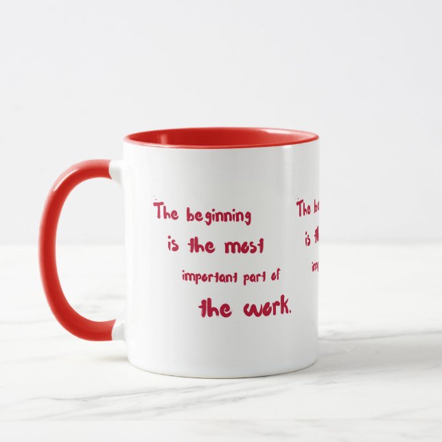 Taza "El principio" - (Izquierda)