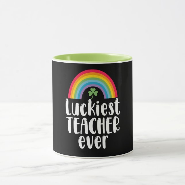 Taza El profesor más afortunado de todos los días de es (Centro)
