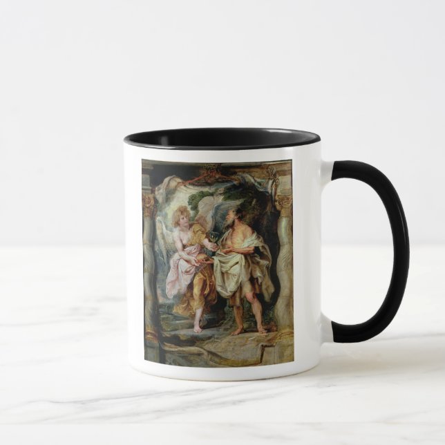 Taza El profeta Elías y el ángel (Derecha)