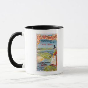 Taza El promo de Great Western Railray viaja a País de