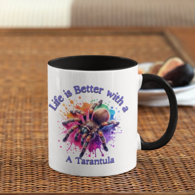 Taza El propietario de la araña de Tarantula Lover café (Subido por el creador)