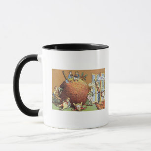 Taza El pudín del navidad