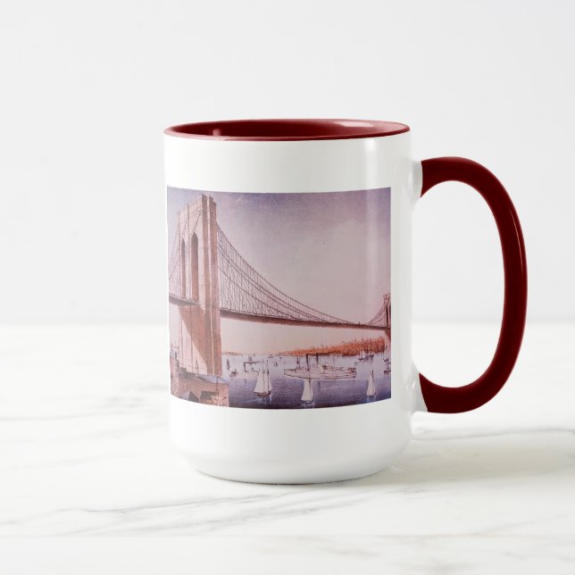 Taza El puente de Brooklyn (Derecha)