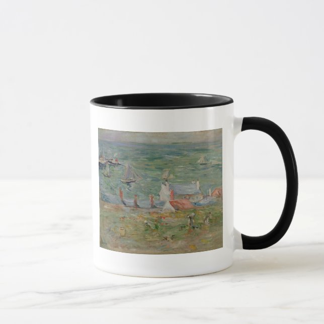 Taza El puerto de Gorey en el jersey, 1886 (Derecha)