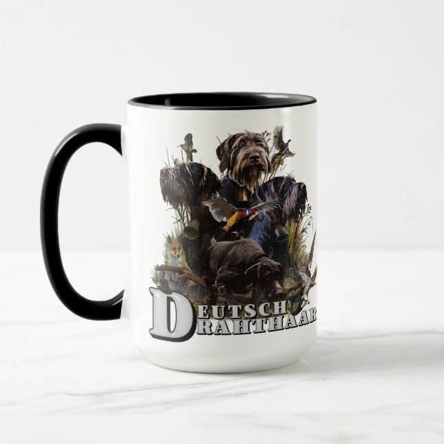 Taza El puntero alámbrico alemán (Izquierda)