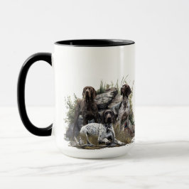 Taza El puntero alemán de corto alcance o Deutsch Kurzh