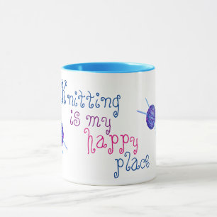 Taza El punto es mi lugar feliz