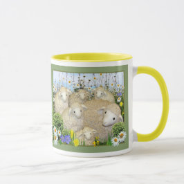 Taza El rebaño de ovejas