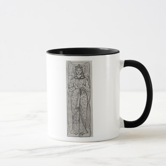 Taza El Recumbant Eleanor de Aquitania (Derecha)