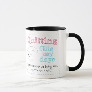 Taza El regalo colorido de la diversión "que acolcha