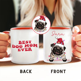Taza El regalo de los mejores Navidades personalizados