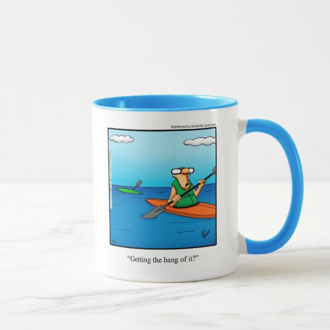 Taza El regalo de peluche de Kayaker (Derecha)