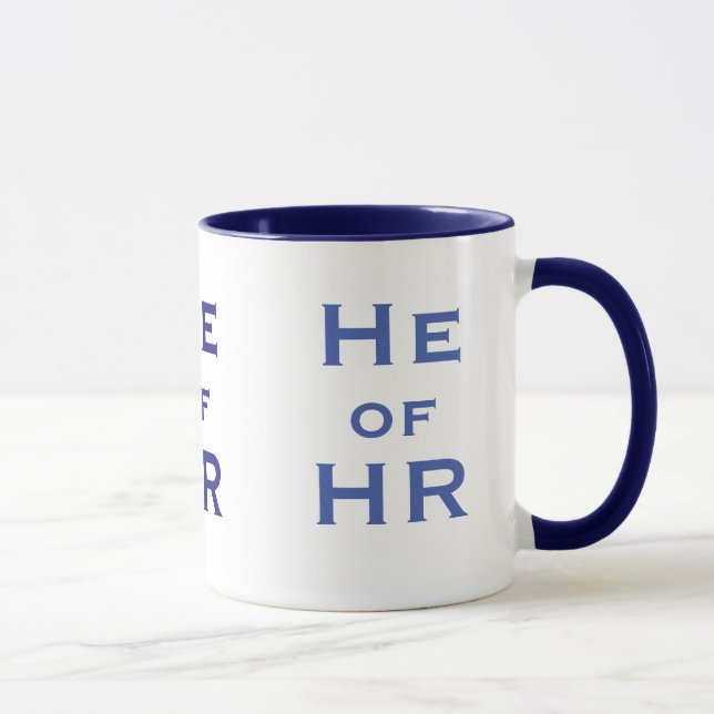 Taza El regalo de recursos humanos de RRRRHU es gracios (Derecha)