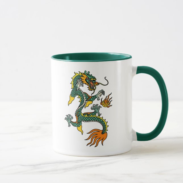 Taza El regalo del año del dragón chino (Derecha)