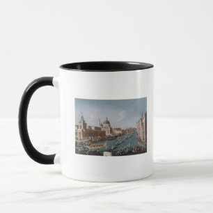 Taza El Regatta de las mujeres en el Gran Canal,