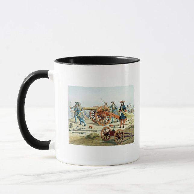 Taza El regimiento de Fusilliers del rey (Izquierda)