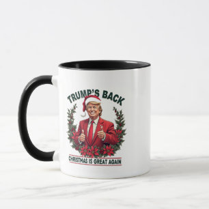Taza El regreso de Trump La Navidad es genial de nuevo