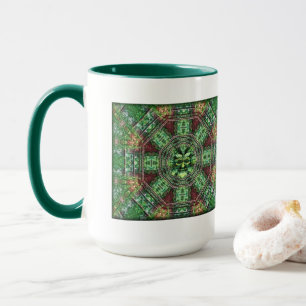 Taza El reino del hombre verde