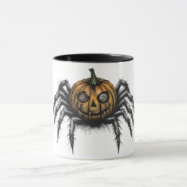 Taza El reptante de cabeza de calabaza