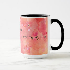 Taza El resto de mi vida riéndose Mug jengibre de 15 oz