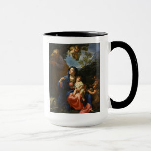 Taza El resto en el vuelo en Egipto