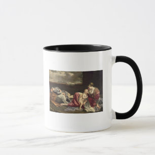 Taza El resto en el vuelo en Egipto, 1628