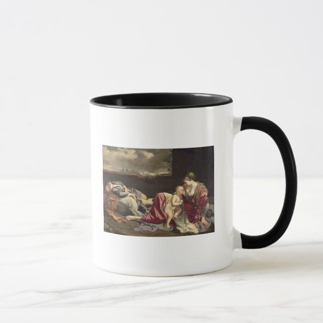Taza El resto en el vuelo en Egipto, 1628 (Derecha)