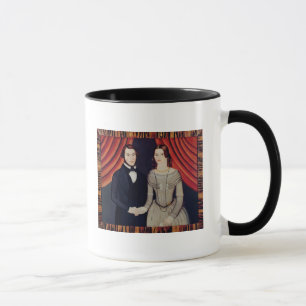 Taza El retrato de Nuevo-se casa