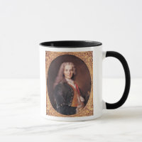 El retrato de Voltaire envejeció 23, 1728