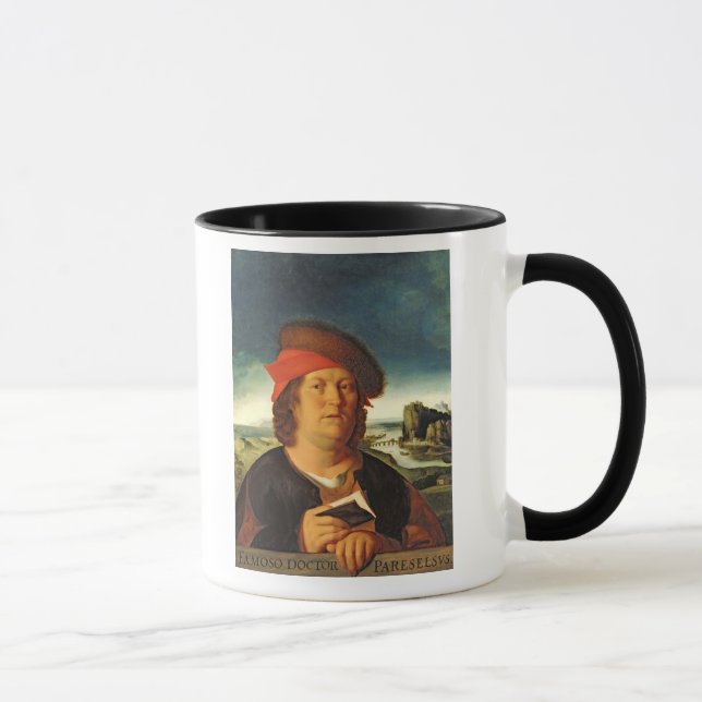 Taza El retrato supuso ser Paracelsus (Derecha)