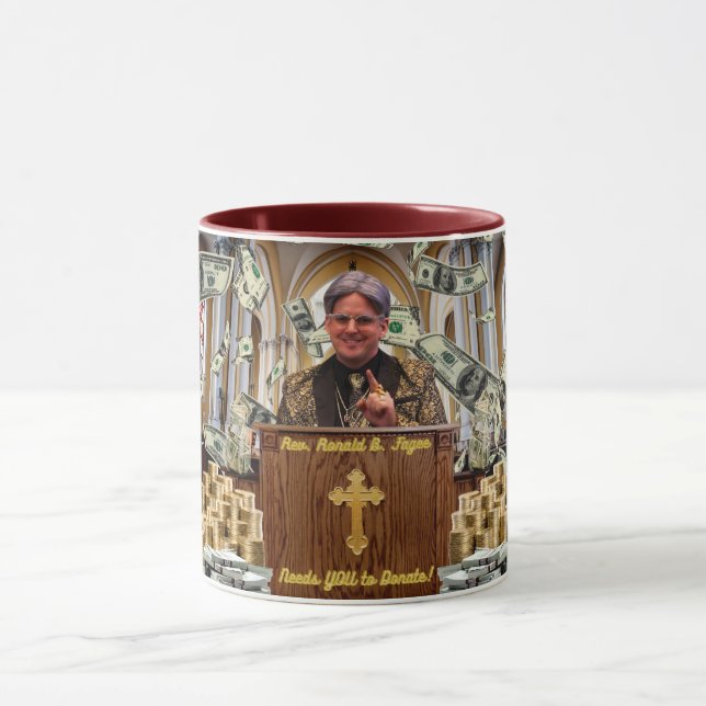 Taza ¡El Reverendo Fagee TE Necesita!Taza (Centro)