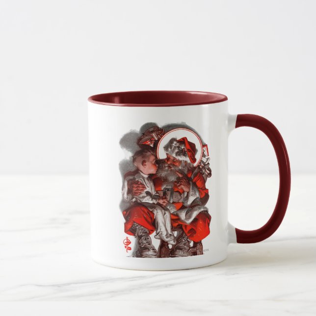 Taza El revestimiento de Santa (Derecha)