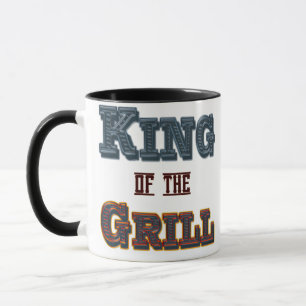 Taza El rey del asador BBQ Cocinar el eslogan
