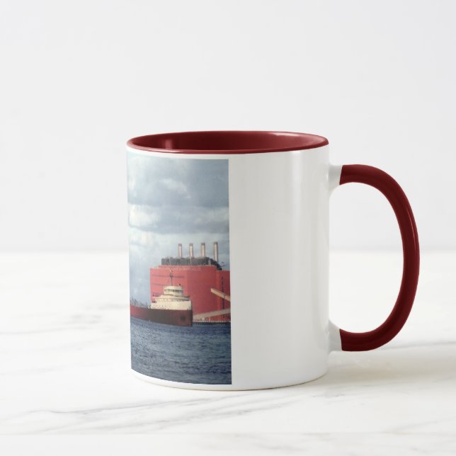 Taza El S.S. legendario Edmund Fitzgerald (Derecha)