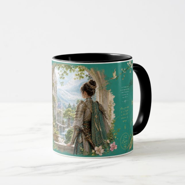 Taza El Santuario Perdido. (Anverso derecho)