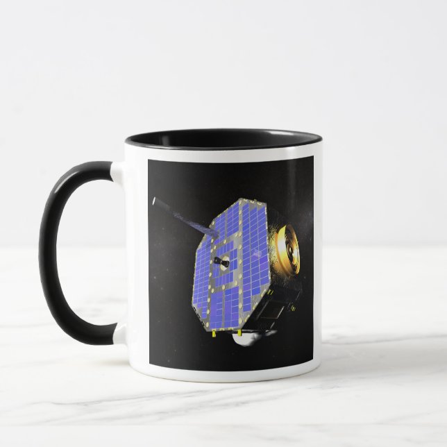 Taza El satélite Interstellar Boundary Explorer (Izquierda)